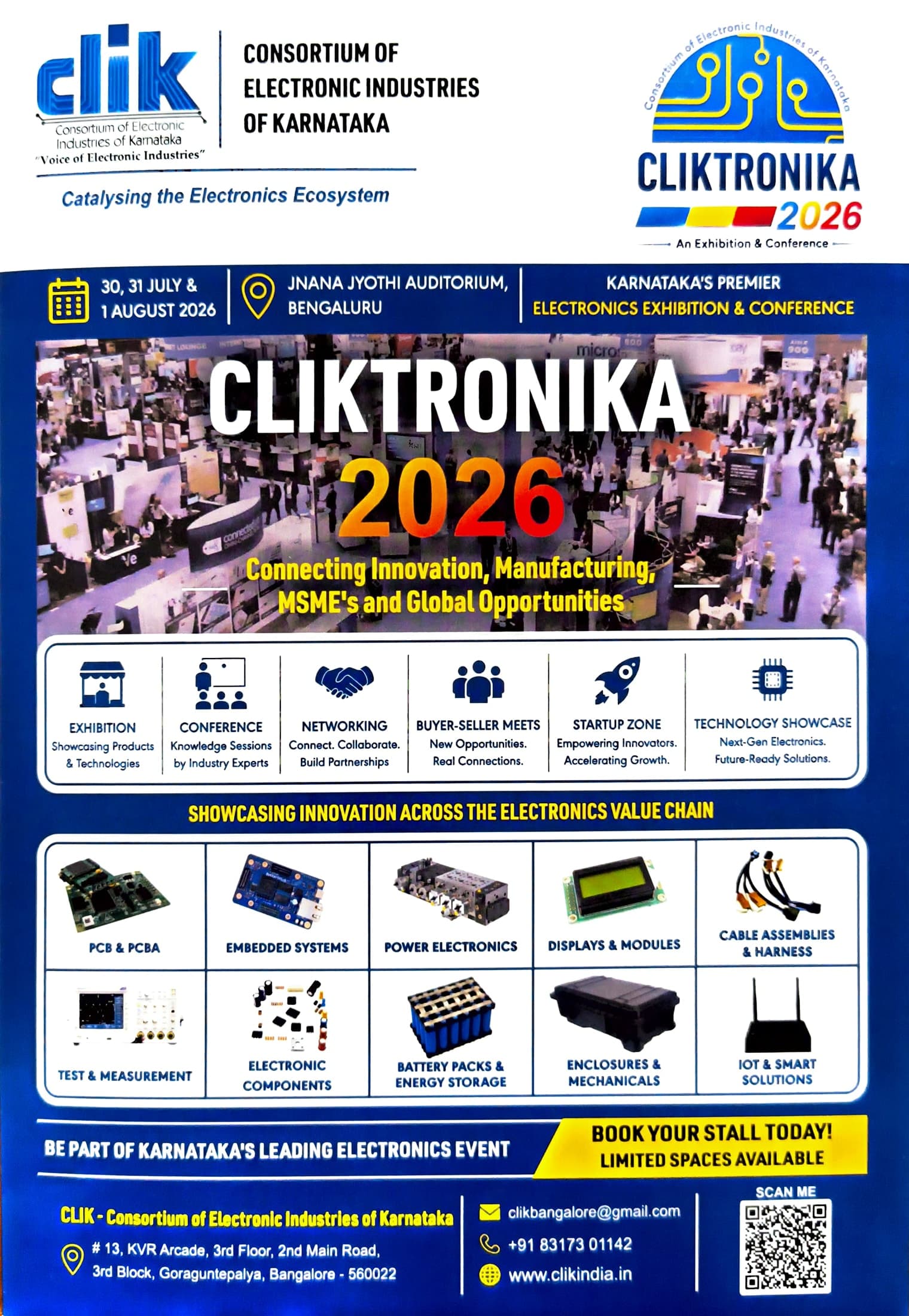 Book Your Stalls at CLICKTRONIKA