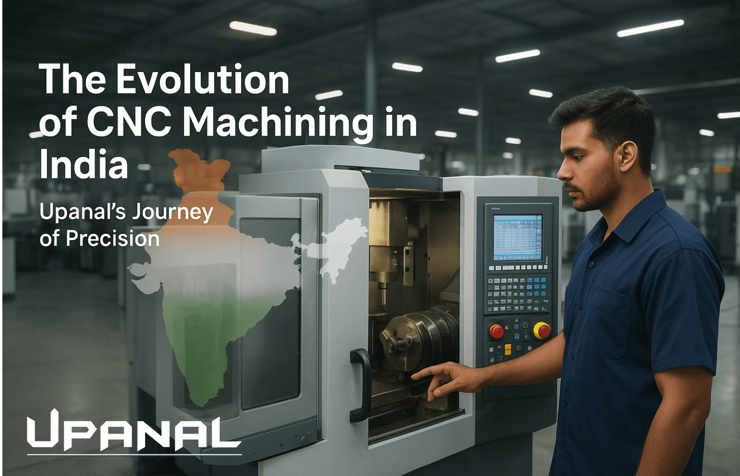 The Evolution of CNC Machining in India: Upanal’s Journey of Precision