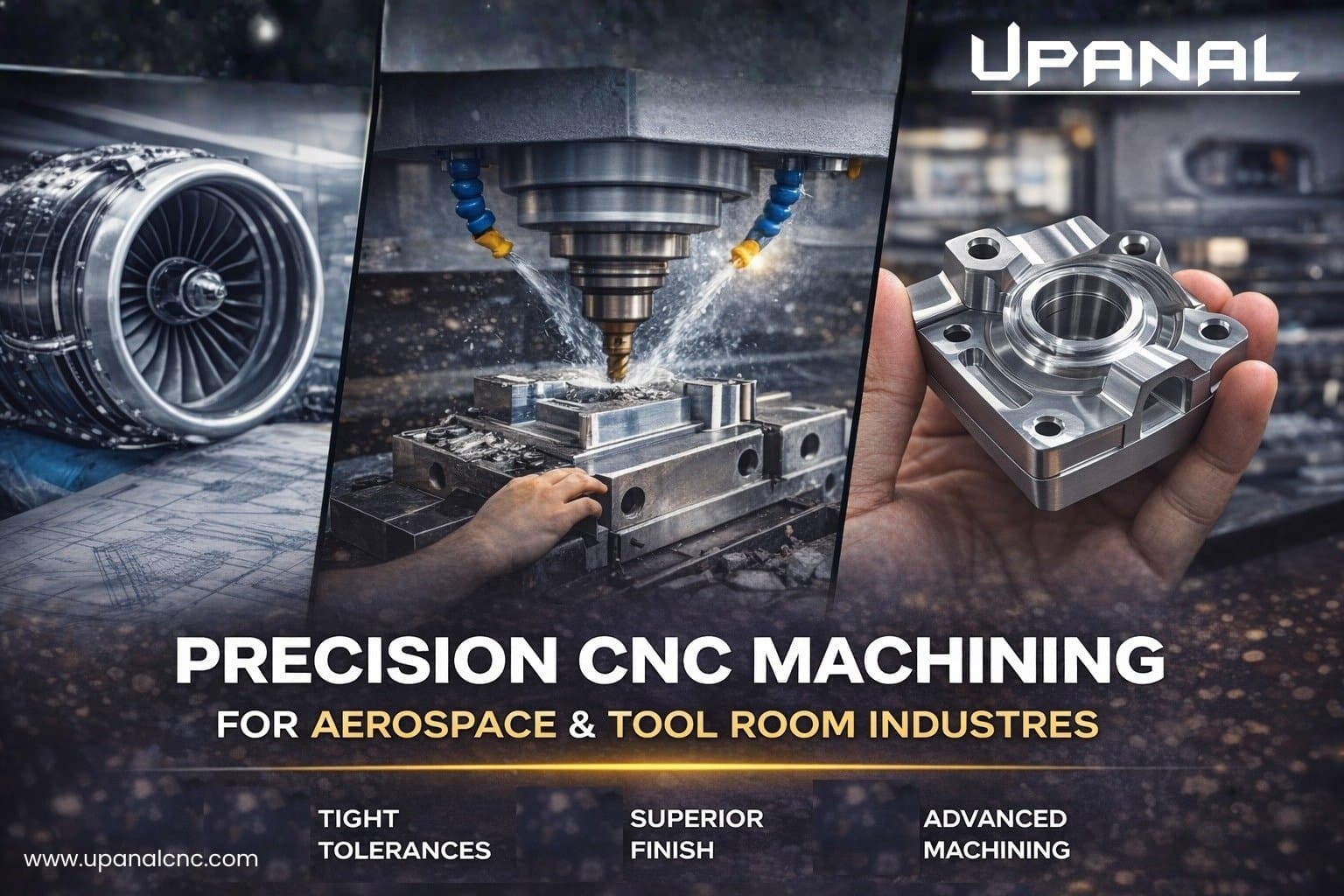 Why Precision CNC Machining Is Critical for Aerospace & Tool Room Industries